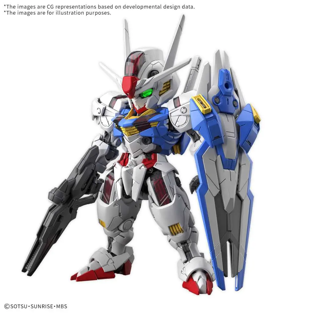 Maquette Gundam mgsd aerial